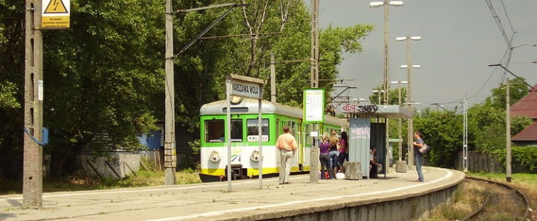 Warszawa Wola 8. peronem Dworca Zachodniego